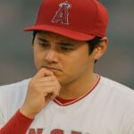 考え込む大谷翔平選手