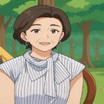 笑顔を見せる女性