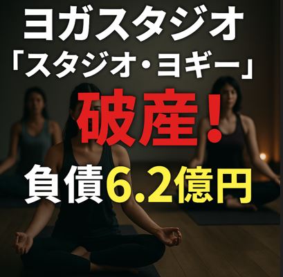 スタジオ・ヨギーが破産、業界最大級の倒産（2025年）